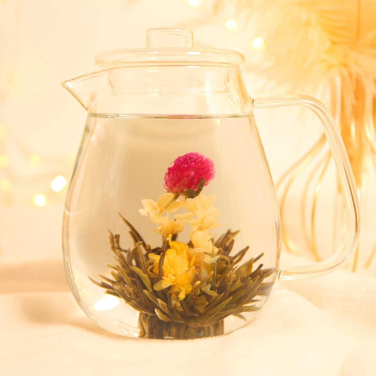 FullChea - Blooming Flowering Tea, 12 Unique Varieties - Flowering Tea in 12 Delicious Fruit Flavors - Gift For Tealovers, Christmas, Anniversary, Valentine, Birthday