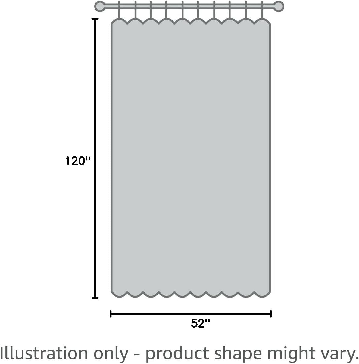 Window Beige Sheer Curtains 120 Inches Long 2 Panels Sheer Curtain Basic Rod Pocket Panel for Bedroom Children Living Room Yard Kitchen (Beige, 52" W x 120" L | 2 pcs)