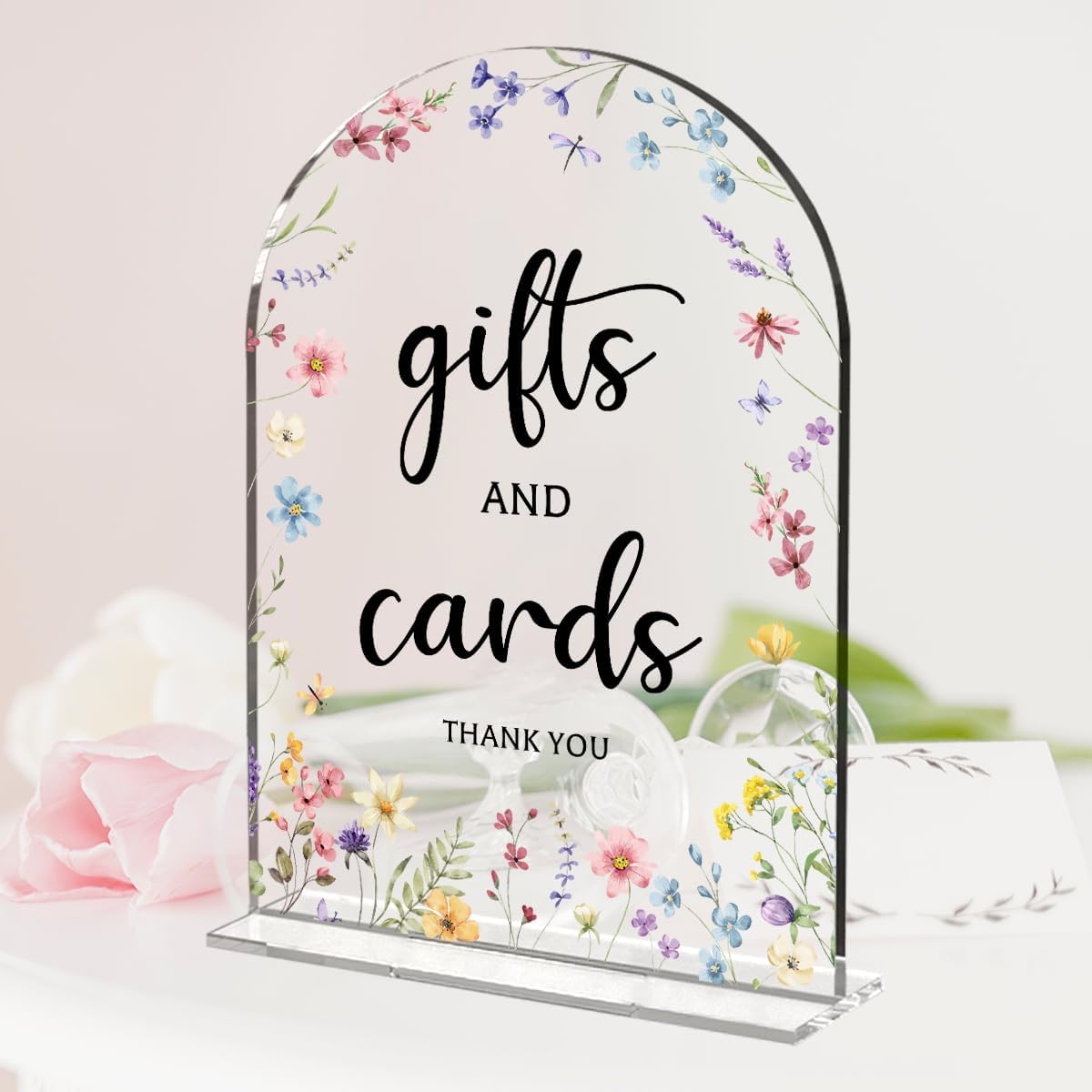 6 Pcs Wedding Decor, Ceremony Sign, Wedding Sign for Reception & Event Party,Bridal Shower Decorations, Wedding Table Decor Accessories for Anniversary And Event 5x7 Inch