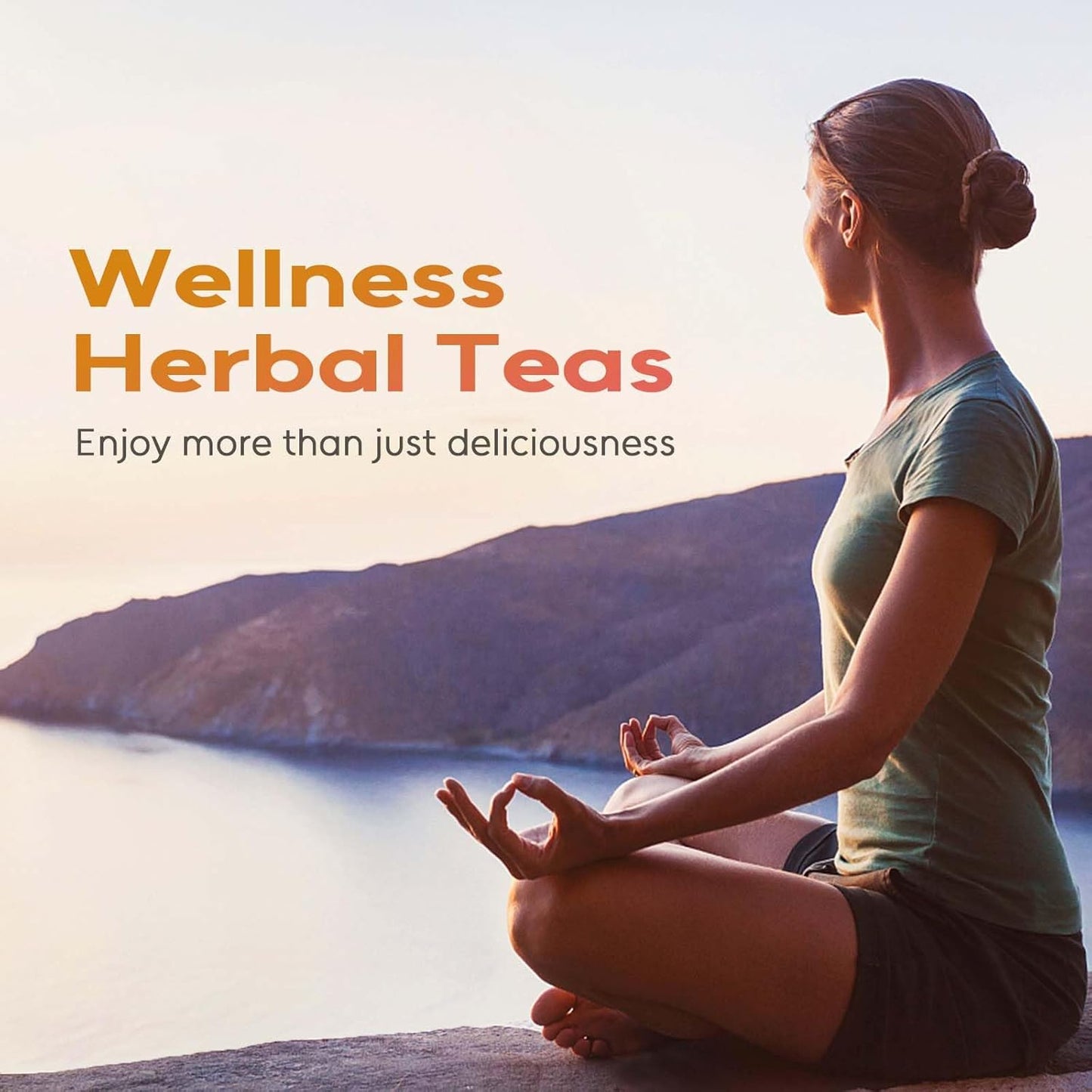 FullChea - Turmeric Ginger Tea Bags, 50 Count, 2g/bag - Premium Turmeric & Ginger- Non-GMO - Caffeine-free - Boost Immunity & Aid Digestion