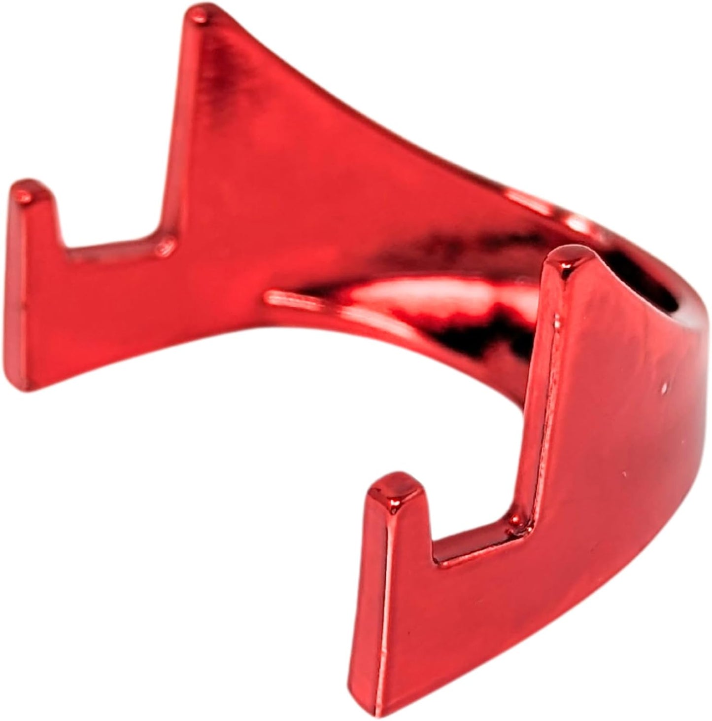 Generic Military Challenge Coin Display Stand - Solid Metal with Anodized Finish - US Vet. Business (Set of 5 Crimson), Gold, Silver, Black