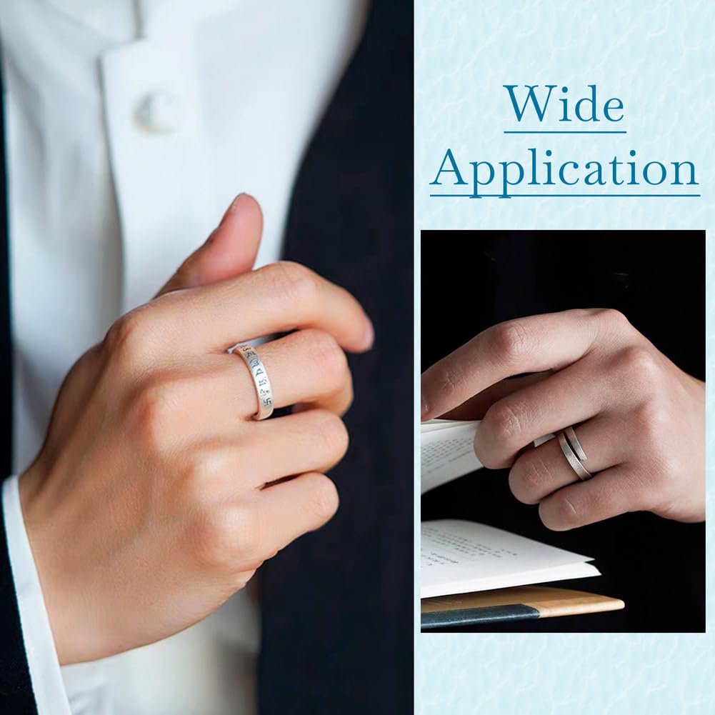 Fashewelry 1pc 4mm Sterling Silver Rectangle Flat Wire 0.3 Feet Bezel Wire Dead Soft Metal Wire with 1pc Cleaning Cloth for Stone Cabochon Rings Bangles Jewelry Making Stamping