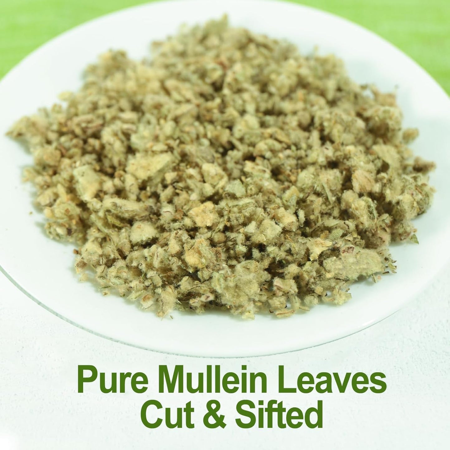 FullChea - Mullein Leaf Tea, 2.5oz/71g - Mullein tea for lungs - Naturally Loose Leaves Herb, Cut & Sifted - Non-GMO - Caffeine-free - Support Respiratory Health