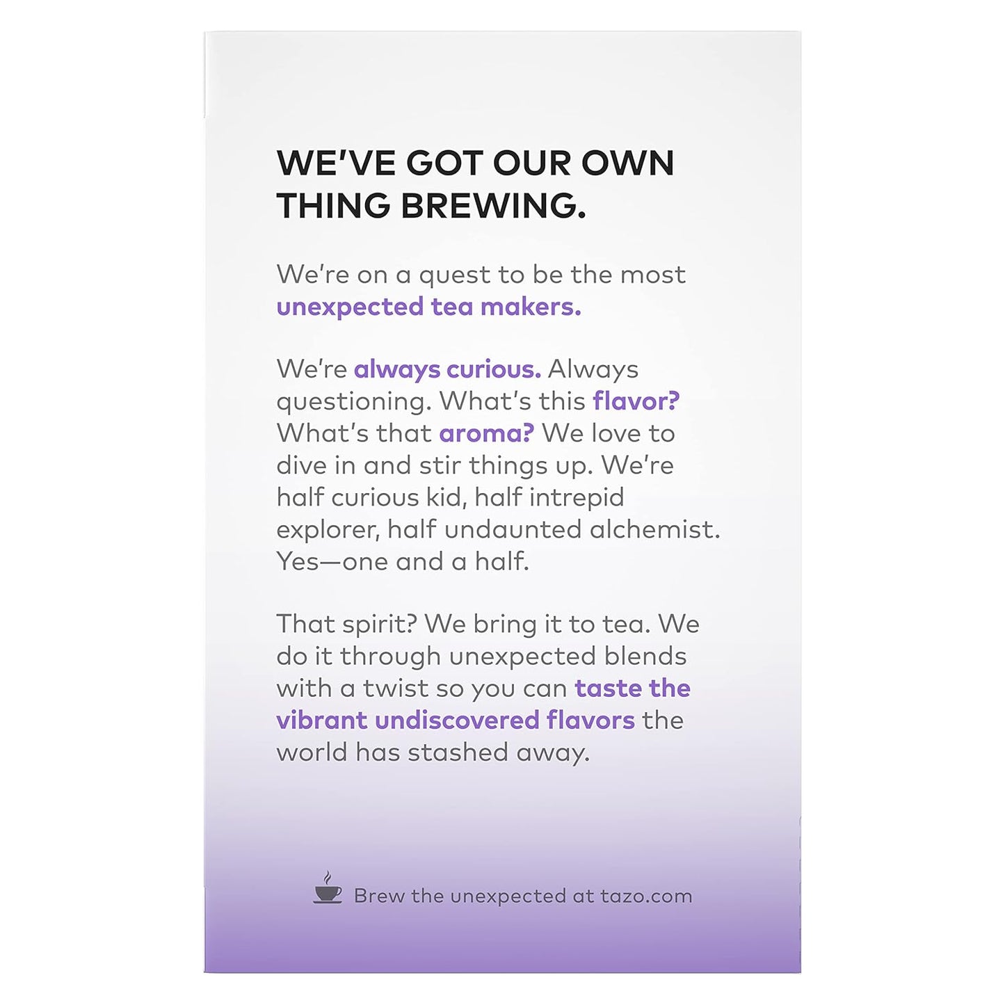 TAZO Dessert Delights Glazed Lemon Loaf Herbal Tea Bags, Aromatic Blend, Caffeine-Free, 90 Total Tea Bags (15ct - Pack of 6)