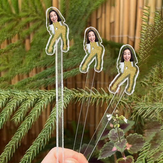 Custom 50 Pcs Double-Sided Wedding Stir Stick, Personalized Bride Face Dancers Stir Stick, Acrylic Cocktail Stirrers, Wedding Drink Stirrers, Bachelorette Party Gifts, Bridal Shower Gifts