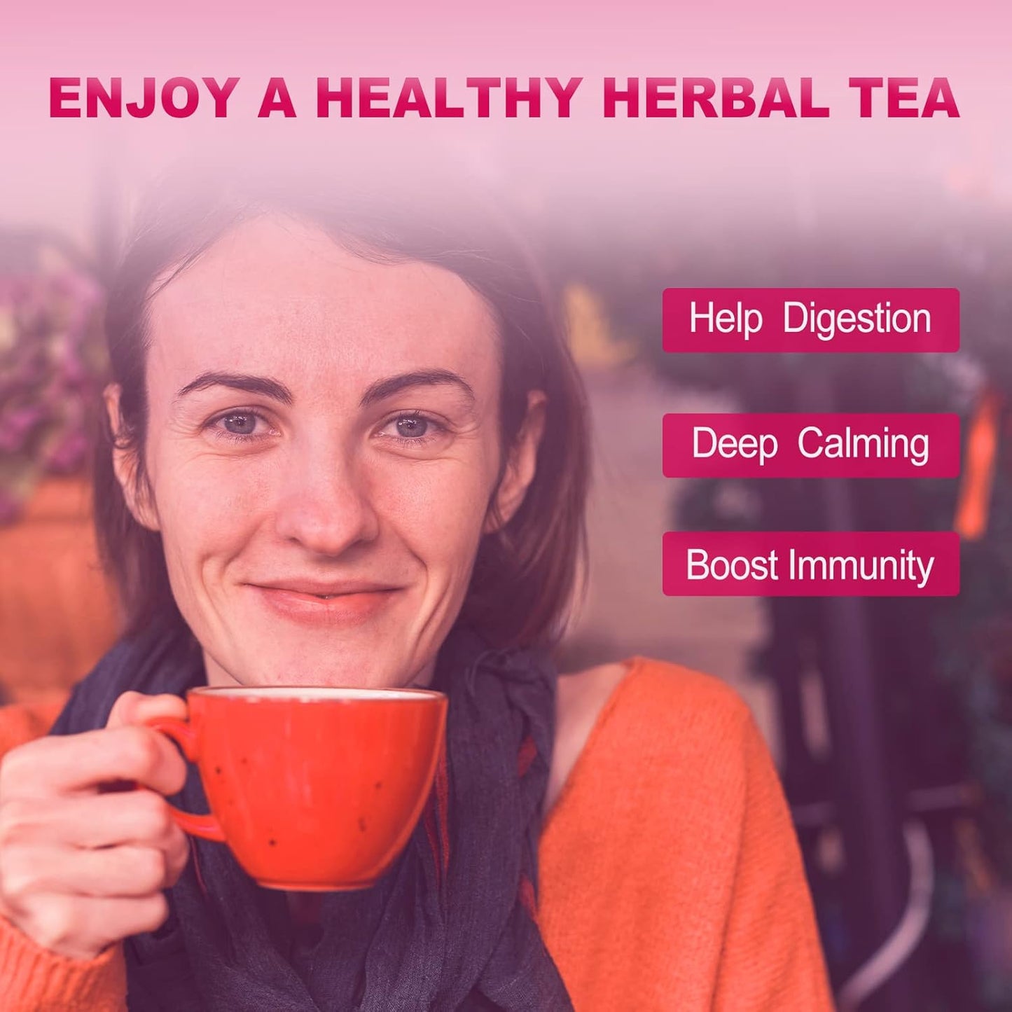 FullChea - Dried Rose Petals - 1oz/29g - Edible Flowers Real Rose Petals - Non-GMO - Caffeine-free - Use in Tea, Baking, Crafting