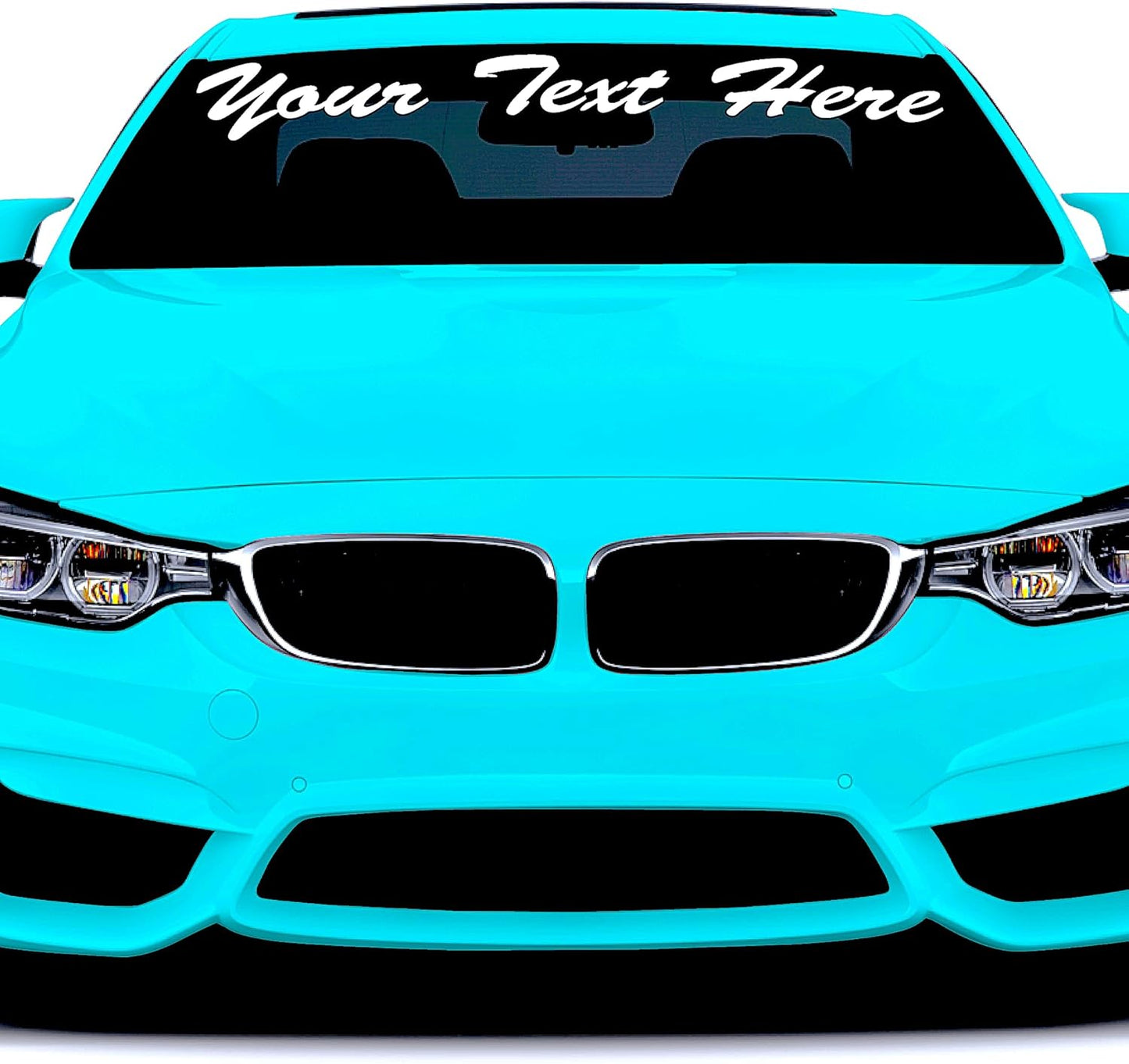 Custom Vinyl Lettering (Any Size, Any Color) for Car, Truck, Vehicle, Auto, Window, Windshield, Glass, Vinyl Letters, Numbers, Decal Sticker