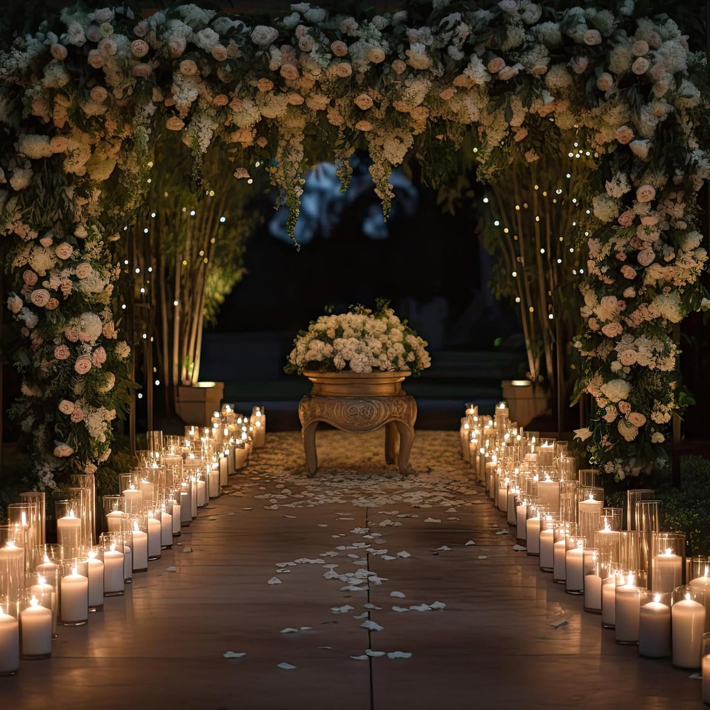 Sawysine 48 Pcs Glass Cylinder Vases 2.5''/2.95''/3.9'' Diameter Clear Flowers Vase Hurricane Floating Candles Holders for Table Centerpieces (2.95 x 6 in,2.95 x 8 in,2.95 x 10 in,2.95 x 12 in)