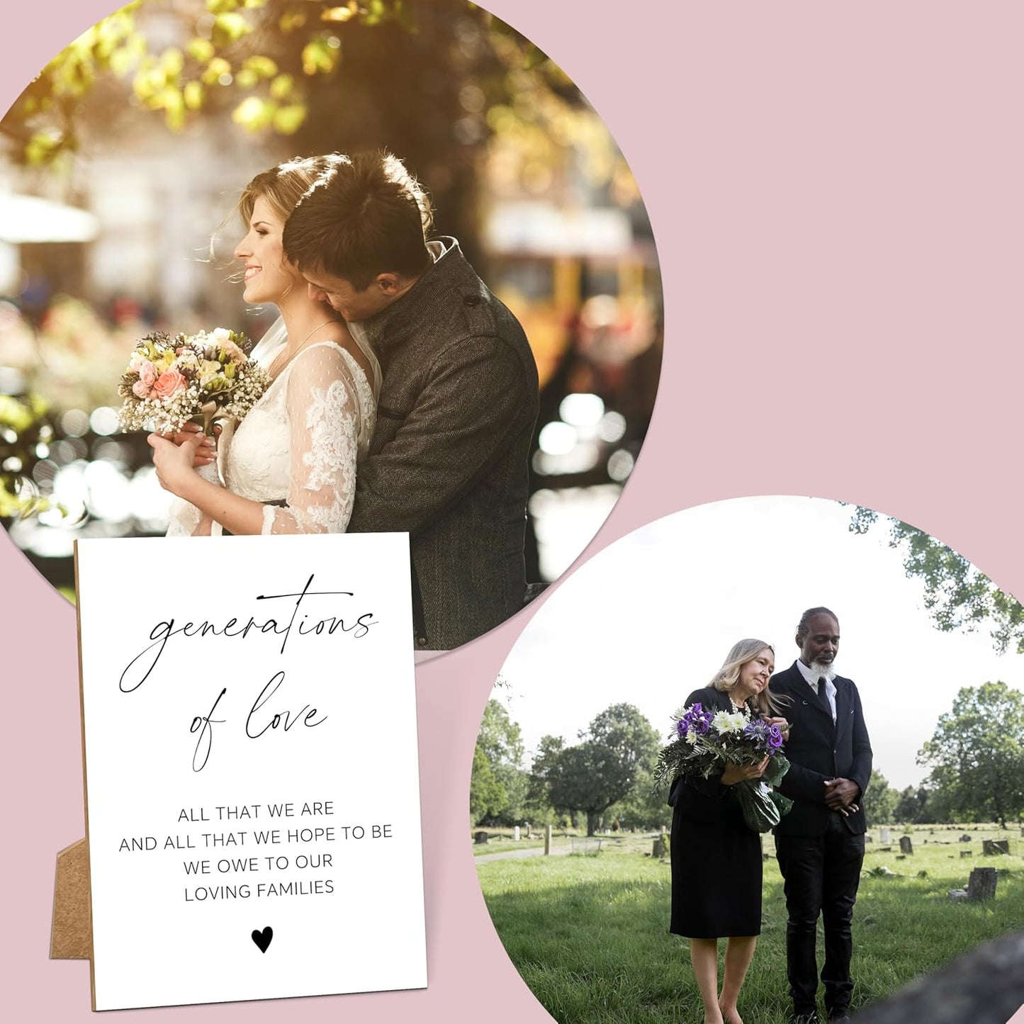 Wedding Signs for Reception, 8x11 White Minimalist Style Love Signs for Wedding, Memorial Table Sign for Wedding, Wedding Shower Decor, Wedding Table Decor, Wedding Reception Decor-15