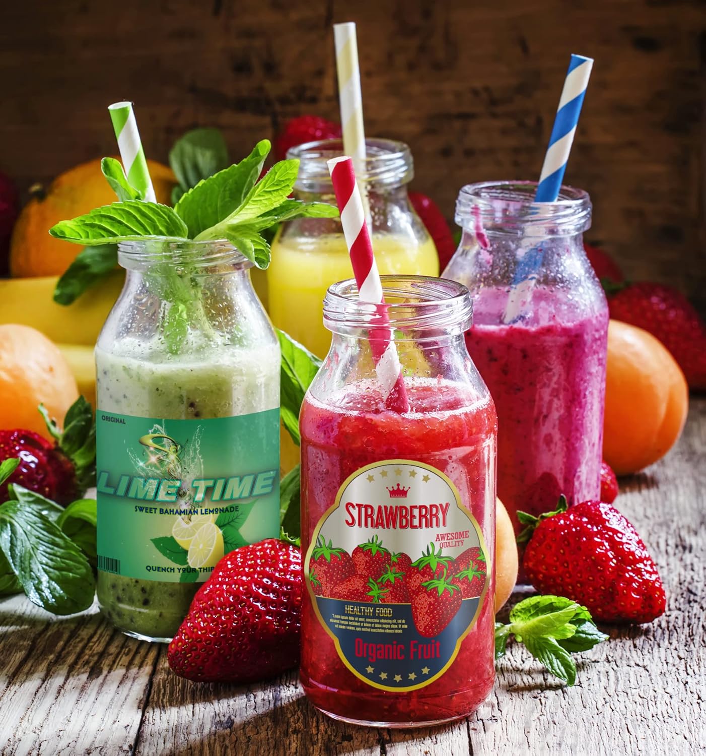 Avgrafx 120 3" Custom Personalized Stickers Labels Vinyl Waterproof Dishwasher Safe, Made USA, Any Text or Image