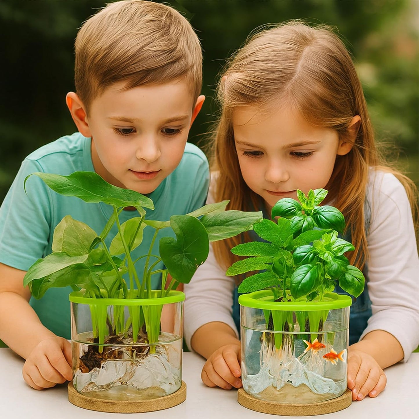 Versatile Plant Propagation Station Vase Hydroponic Planter Pot,Glass Plant Terrarium Kit,Fresh Indoor Herb Garden Kit| Christmas Birthday Gift for Gardener Women Mom Garden Lover | Home Office Decor