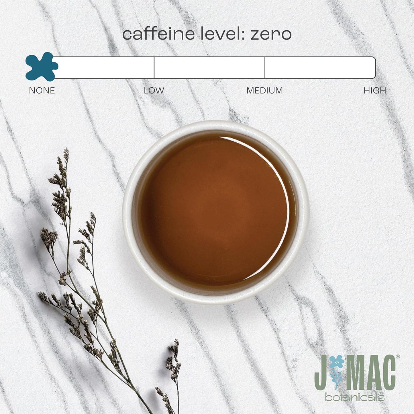 J Mac Botanicals Organic Raspberry Leaves, loose leaf tea 4 ounce