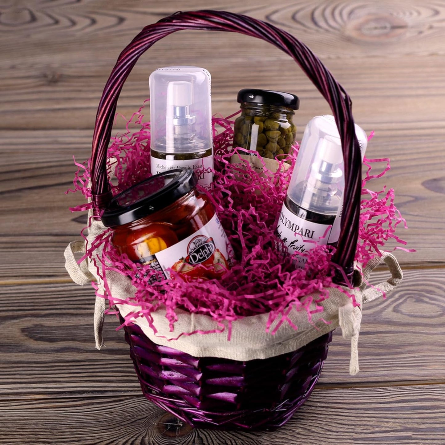 1 LB Fuschia Crinkle Cut Paper Shred Filler Great for Gift Wrapping, Fuschia Basket Fillers, Birthday, Gift Wrapping, Anniversary, Halloween Thanksgiving Christmas Party Decor Filling Supplies