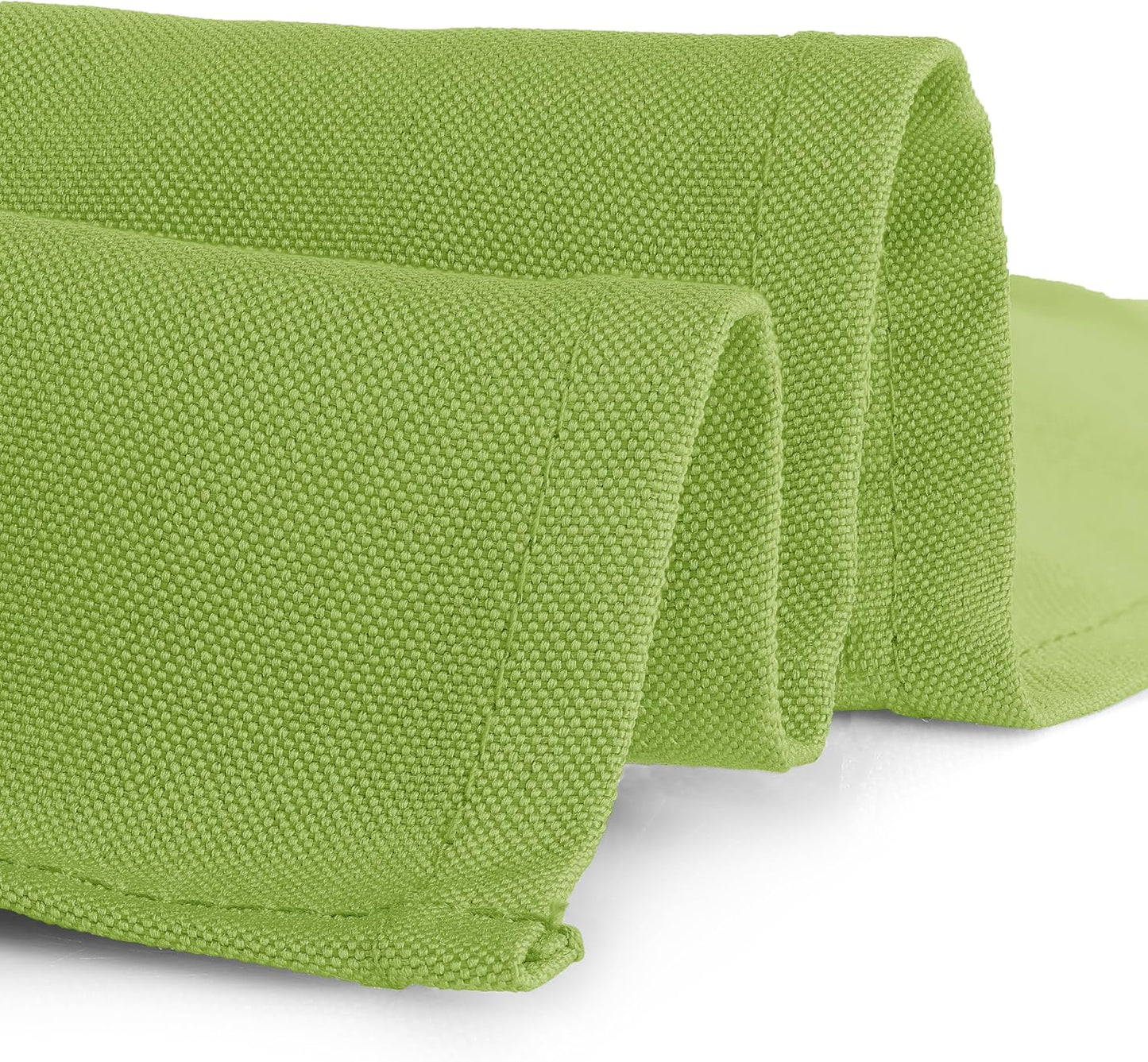 Gee Di Moda Square Tablecloth - 85 x 85 Inch Apple Green Table Cloth for Large Square or Round Tables - Heavy Duty Washable Fabric - for Buffet Table, Holiday Party, Dinner, Wedding & Baby Shower